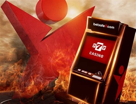Logo kasyna Betsafe z ikonami monet