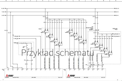 Schemat blokowy systemów automatyki przemysłowej