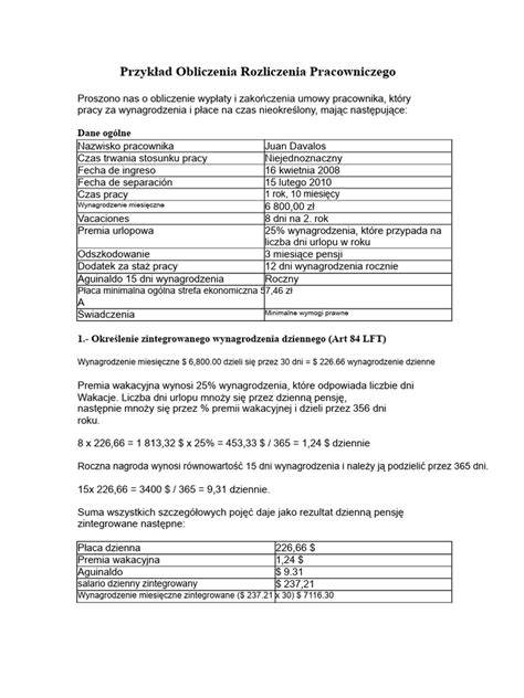 Przykład obliczenia amortyzacji liniowej