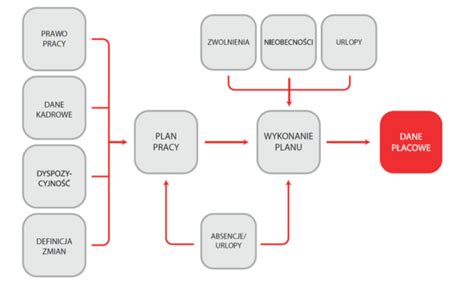 Schemat przepływu danych w instytucji bezpieczeństwa