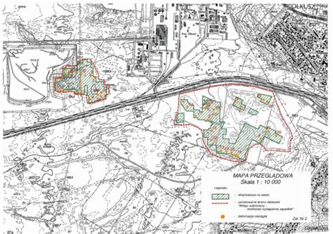 Mapa wskazująca miejsca kontroli ZUS