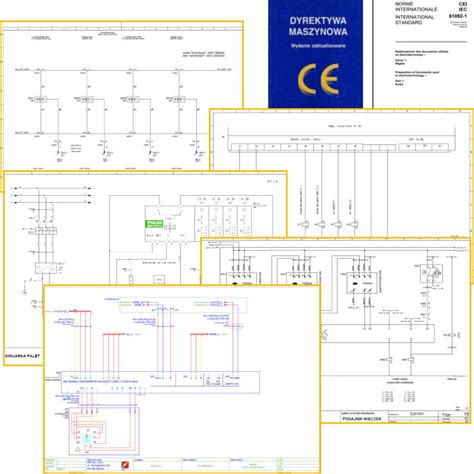 Schemat systemu automatyki przemysłowej