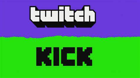 Grafika przedstawiająca logo Twitch i Kick obok siebie