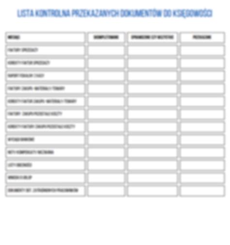 Lista kontrolna dokumentów do zasiłku chorobowego