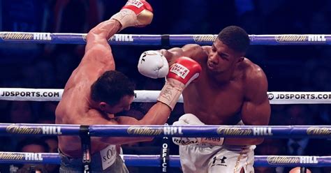 Anthony Joshua posyła Władimira Kliczkę na deski