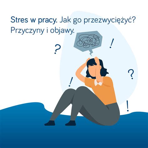 Ilustracja przedstawiająca stres i napięcie w miejscu pracy