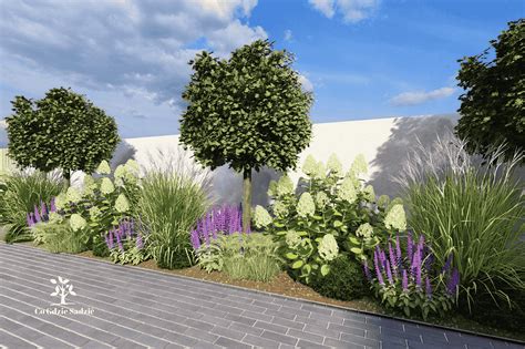 Przykładowa aranżacja z użyciem świecących drzewek