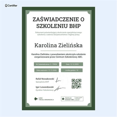 Pracownicy uczestniczący w szkoleniu BHP