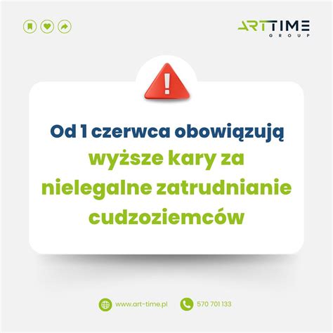 Infografika przedstawiająca wysokość kar za nielegalne zatrudnianie cudzoziemców