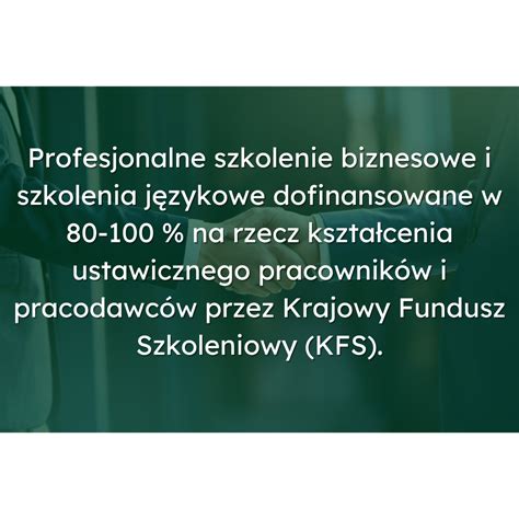 Profesjonalne szkolenie biznesowe