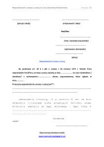 Tabela okresów wypowiedzenia umowy o pracę na czas nieokreślony