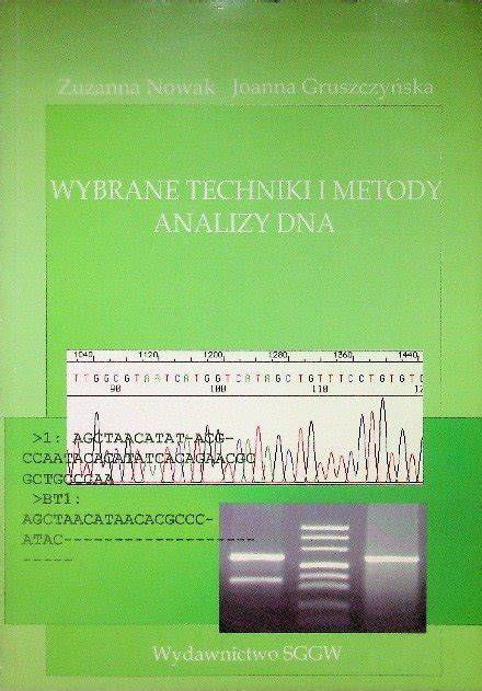 Schemat analizy DNA w biologii sądowej