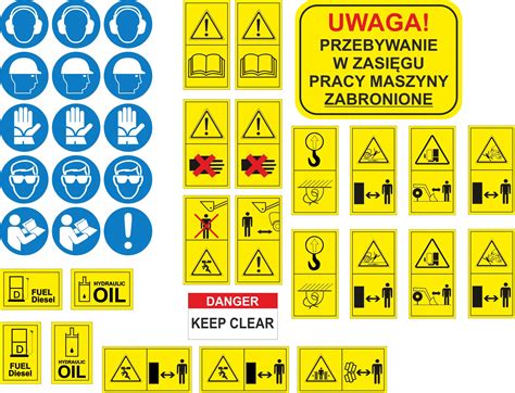 Ostrzeżenie o strefach zgniotu