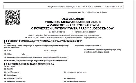 Przykładowe dokumenty potwierdzające legalny pobyt cudzoziemca