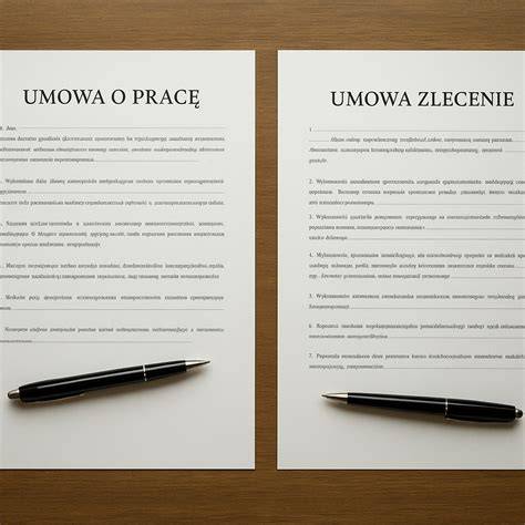 Różnice między umową o pracę a umową zlecenie