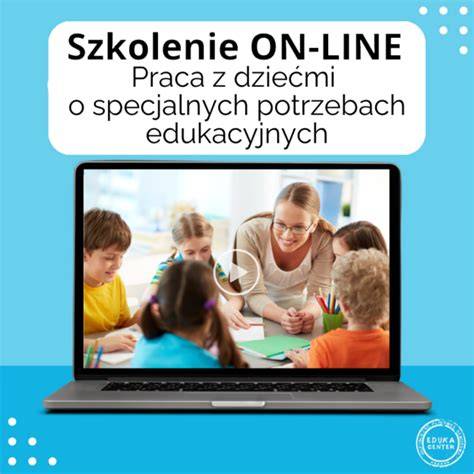 Nauczyciel prowadzący zajęcia z dziećmi o specjalnych potrzebach edukacyjnych