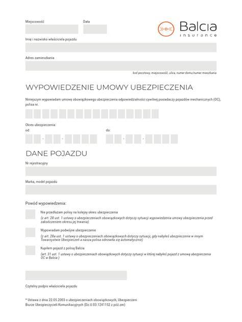 Zakładka Ubezpieczenia w formularzu umowy z zaznaczonym kodem tytułu ubezpieczenia