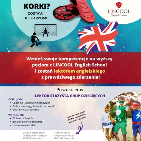 Grafika przedstawiająca rozwój kariery lektora języka angielskiego