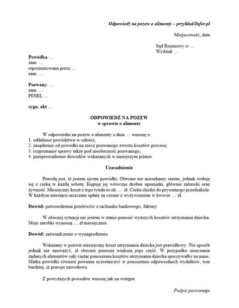 Przykładowy wzór pisma wypowiadającego umowę zlecenie