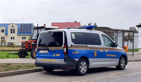 Samochód elektryczny Straży Miejskiej