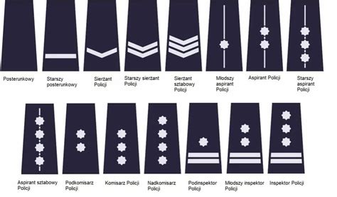 Symbolika stopni policyjnych w Polsce