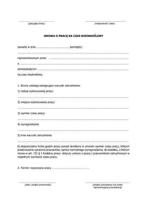 Przejście z umowy na czas określony na czas nieokreślony