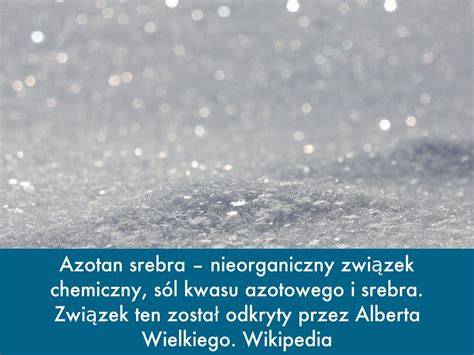 infografika przedstawiająca zastosowania azotanu srebra