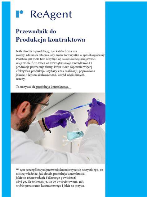 Proces produkcji kontraktowej w First Mold