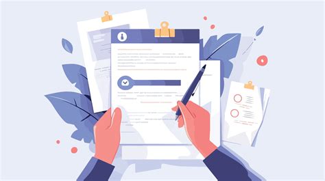 Ilustracja przedstawiająca pracownika analizującego dokumenty urlopowe