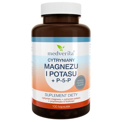 Zdjęcie opakowań suplementów magnezu i potasu