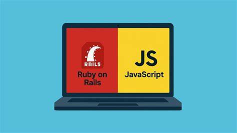 Ikony technologii: Ruby, Rails, SQL, JavaScript
