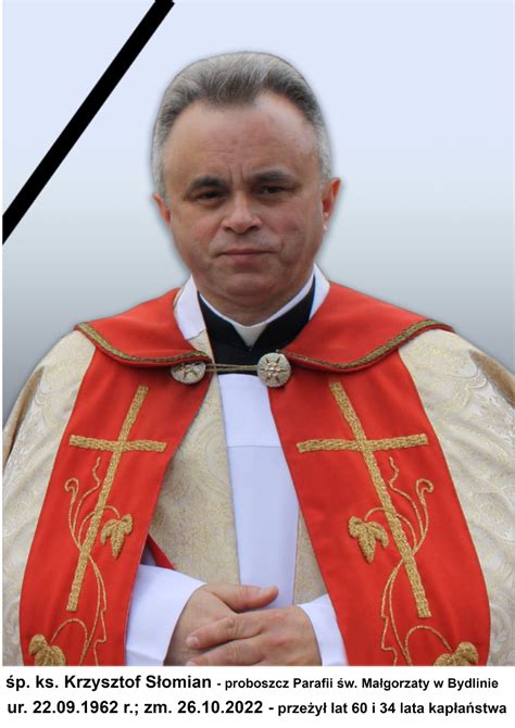 Portret ks. Krzysztofa Szakiela