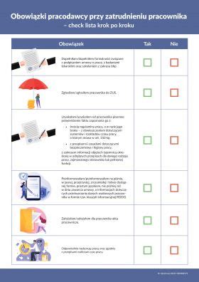 tabela porównująca obowiązki pracodawcy przy zatrudnieniu poniżej i powyżej 20 pracowników
