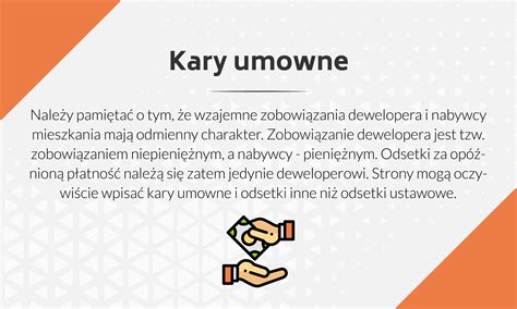 Infografika przedstawiająca kary umowne w umowie o dzieło