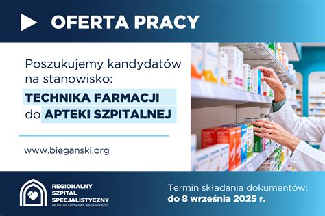 Schemat przedstawiający korzyści z pracy w aptece dla technika farmacji