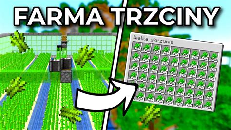 Przykładowa konstrukcja farmy mobów z systemem zbierania przedmiotów