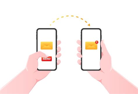 Ilustracja przedstawiająca wysyłanie wiadomości SMS do szefa