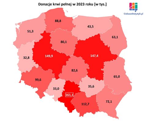 Mapa pokazująca liczbę osób zatrudnionych na umowach cywilnoprawnych w Polsce.