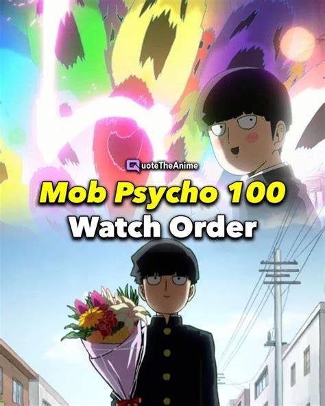 Plakat promocyjny drugiego sezonu Mob Psycho 100