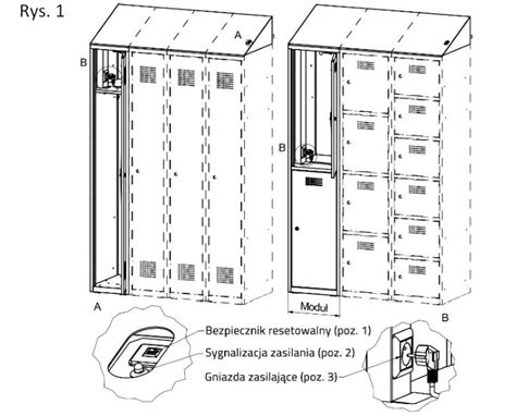 Szkic historycznych szaf zakrystyjnych