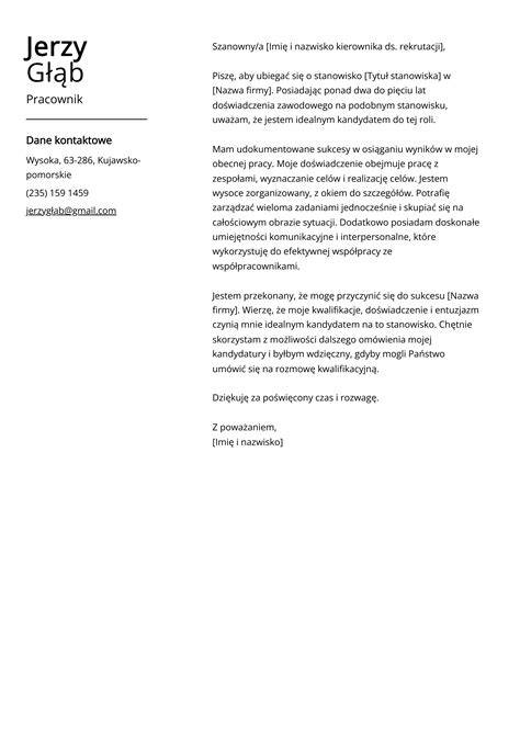 Pracownik piszący list do pracodawcy