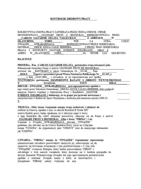 Schemat porównujący układ zbiorowy pracy, regulamin pracy i obwieszczenie