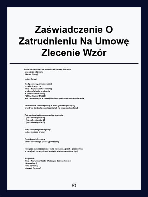 Schemat porównujący umowę zlecenie i umowę o pracę