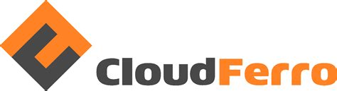 Grafika przedstawiająca logo CloudFerro z hasłem 