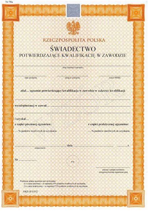 Proces zdobywania kwalifikacji w szkole policealnej
