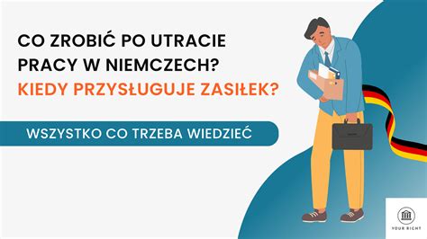 Schemat ubezpieczenia po utracie pracy w Niemczech