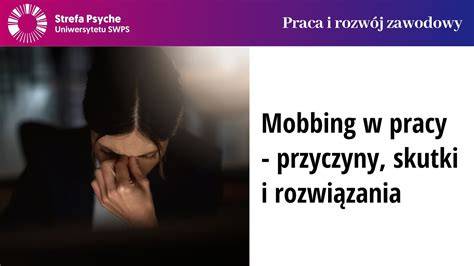 Ilustracja przedstawiająca różne przykłady zachowań mobbingowych