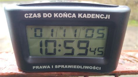 Zegar odmierzający czas do przedawnienia roszczeń
