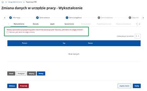 Rejestracja osoby bezrobotnej w urzędzie pracy
