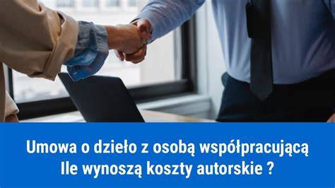 Infografika przedstawiająca różne scenariusze opodatkowania umowy o dzieło